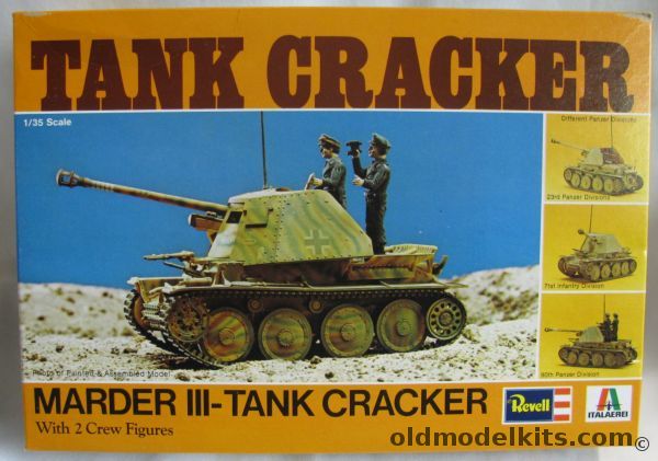 Revell 1/35 Marder III Tank Cracker - 23rd Panzer Division / 90th Panzer Division / 71st Infantry Division, H2101 plastic model kit